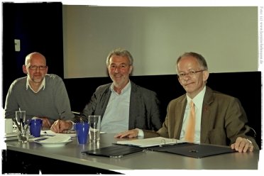 Bernd Wolter, Karl Maier und Dr. Jörg Mielke