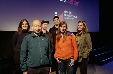 Maraia Jakimov (Hey), Takashi Kunimoto (Tomatoes), Danny Seggelke (Enjoy your Breakfast), Dolunay Gördüm (Ein echt deutscher Ausflug), Julia Roesler, werkgruppe2 (Fredda Meyer), Alexandra Mauritz (Noctuidae). Foto: Kerstin Hehmann